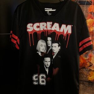 Black Graphic Scream Jersey
